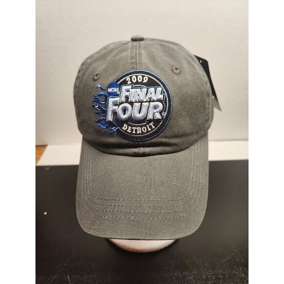NCAA Final Four 2009 Detroit Adjustable Strapback Grey Hat By Gear For Sports - - Picture 1 of 7